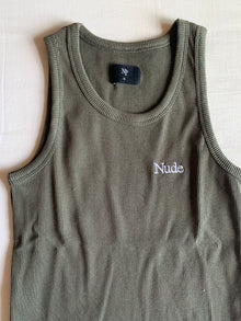 Tank Top Nude Project Canalé Verde Militar