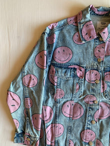 Cazadora Vaquera Bershka x Smiley
