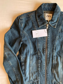 Cazadora Vaquera Zara con Cremallera