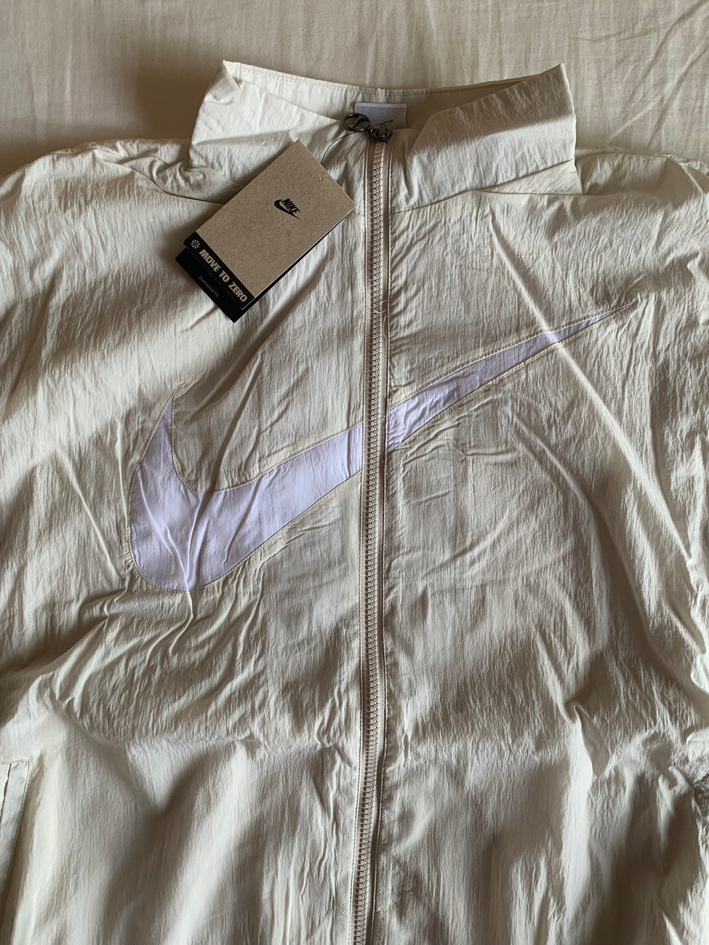 Cortavientos Nike Nylon Crudo
