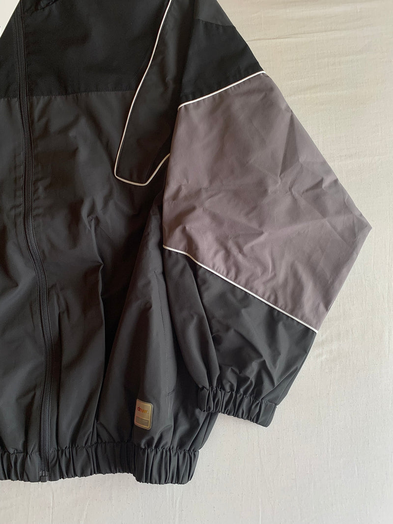 Track Jacket Nylon Colorblock "Gris y Malva"