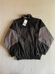 Track Jacket Zara Nylon Colorblock Gris y Malva