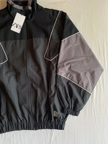 Track Jacket Zara Nylon Colorblock Gris y Malva