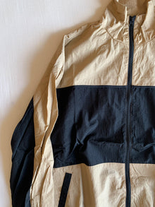 Track Jacket Collusion Camel y Marino