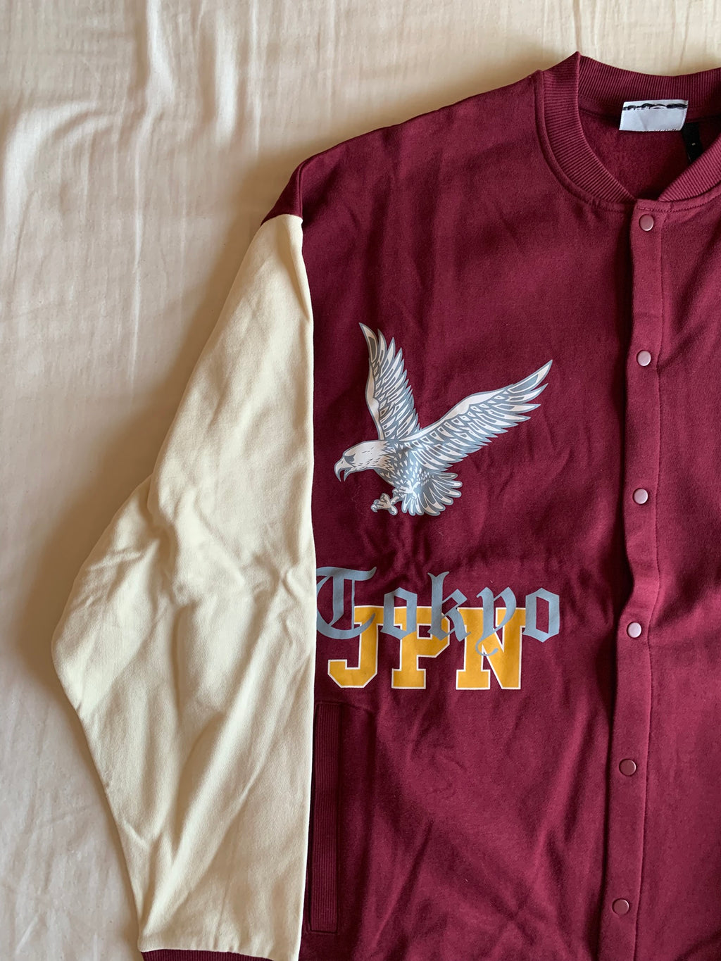 Chaqueta Varsity ASOS Tokyo JPN 94 Burdeos
