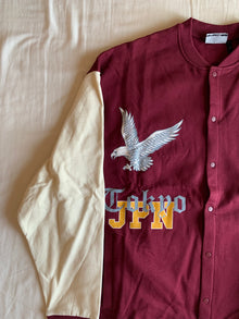 Chaqueta Varsity ASOS Tokyo JPN 94 Burdeos