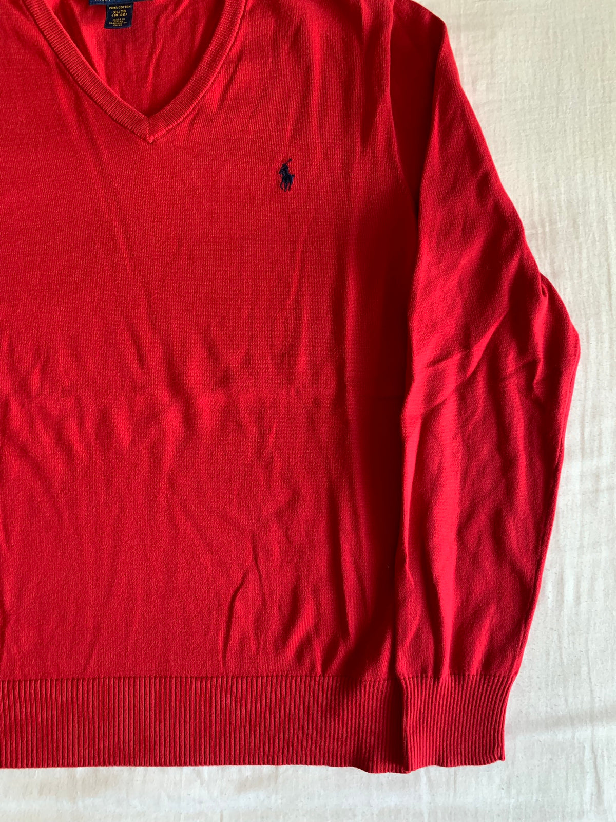 Jersey Polo Ralph Lauren Pico Rojo