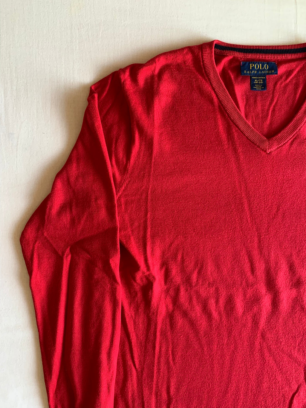Jersey Polo Ralph Lauren Pico Rojo