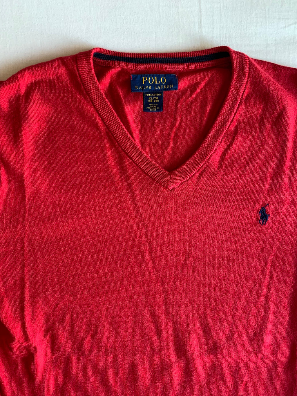 Jersey Polo Ralph Lauren Pico Rojo