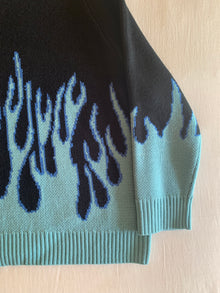 Jersey Tide Card Punto Llamas Azules