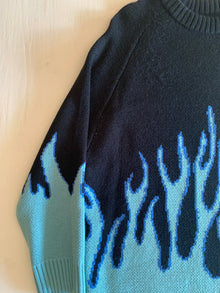 Jersey Tide Card Punto Llamas Azules