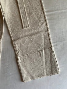 Pantalón Cargo Crudo con Cinturón
