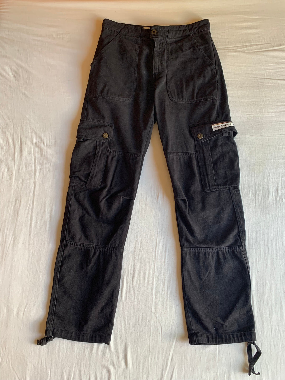 Pantalón Cargo Nude Project Gris Oscuro