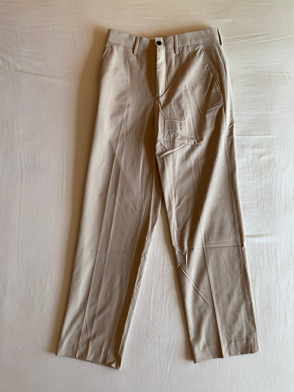 Pantalón Cargo Zara Beige Utility