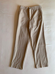 Pantalón Cargo Zara Beige Utility
