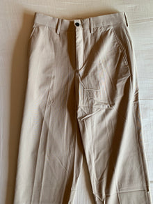 Pantalón Cargo Zara Beige Utility