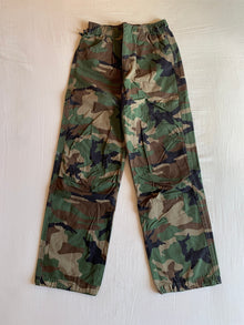 Pantalón Cargo Bershka Camuflaje Woodland