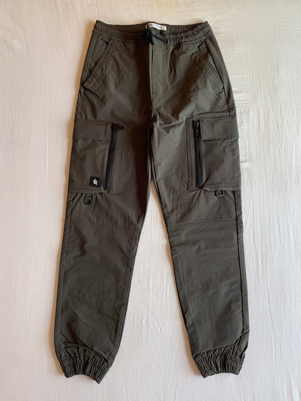 Pantalón Cargo Jogger Zara Caqui