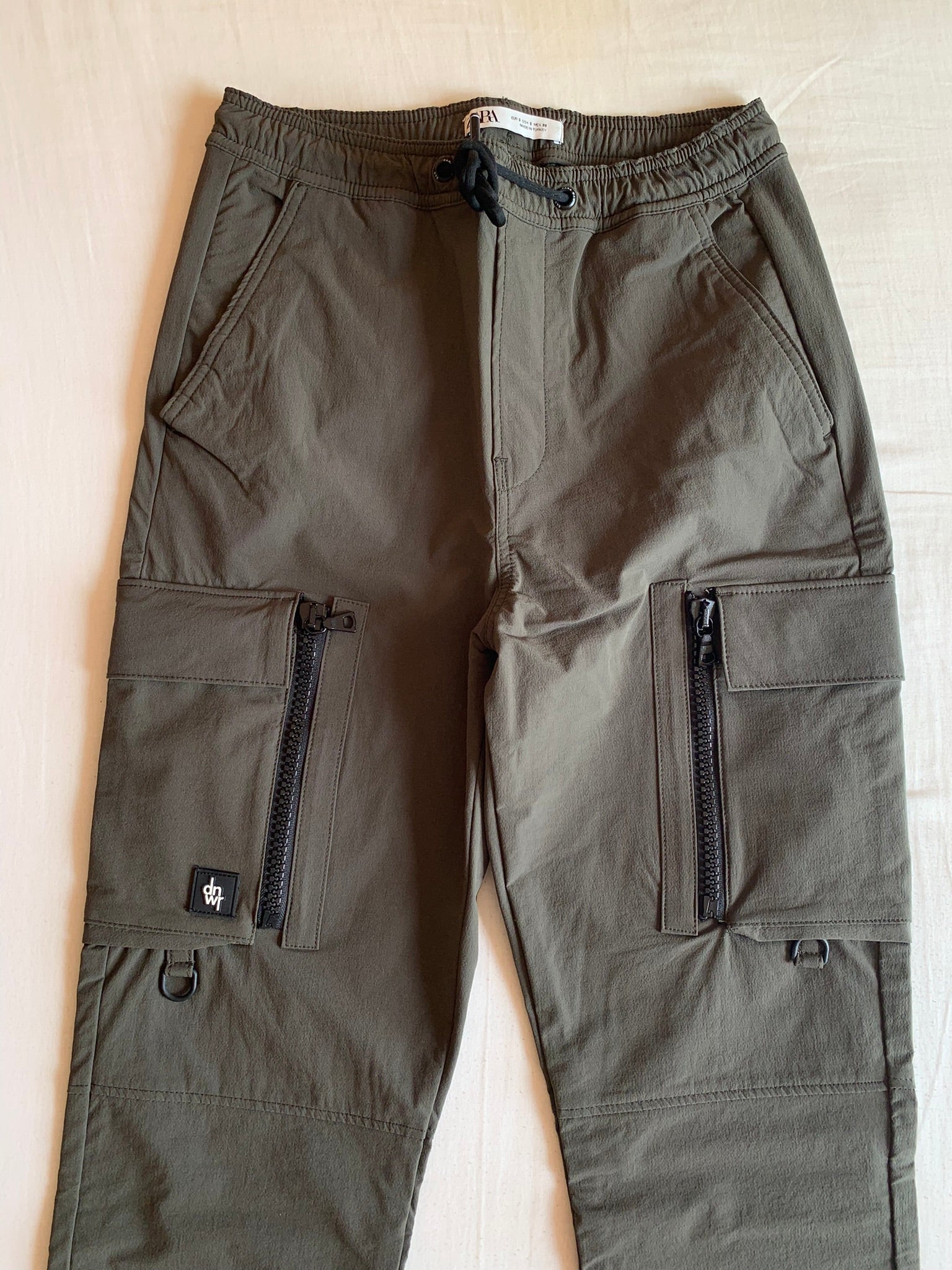 Pantalón Cargo Jogger Zara Caqui