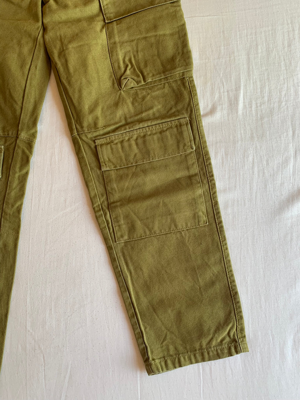 Pantalón Cargo Zara Verde Oliva