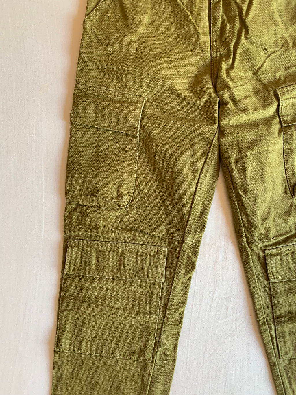 Pantalón Cargo Zara Verde Oliva