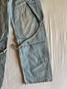 Pantalón Cargo Zara Denim Claro