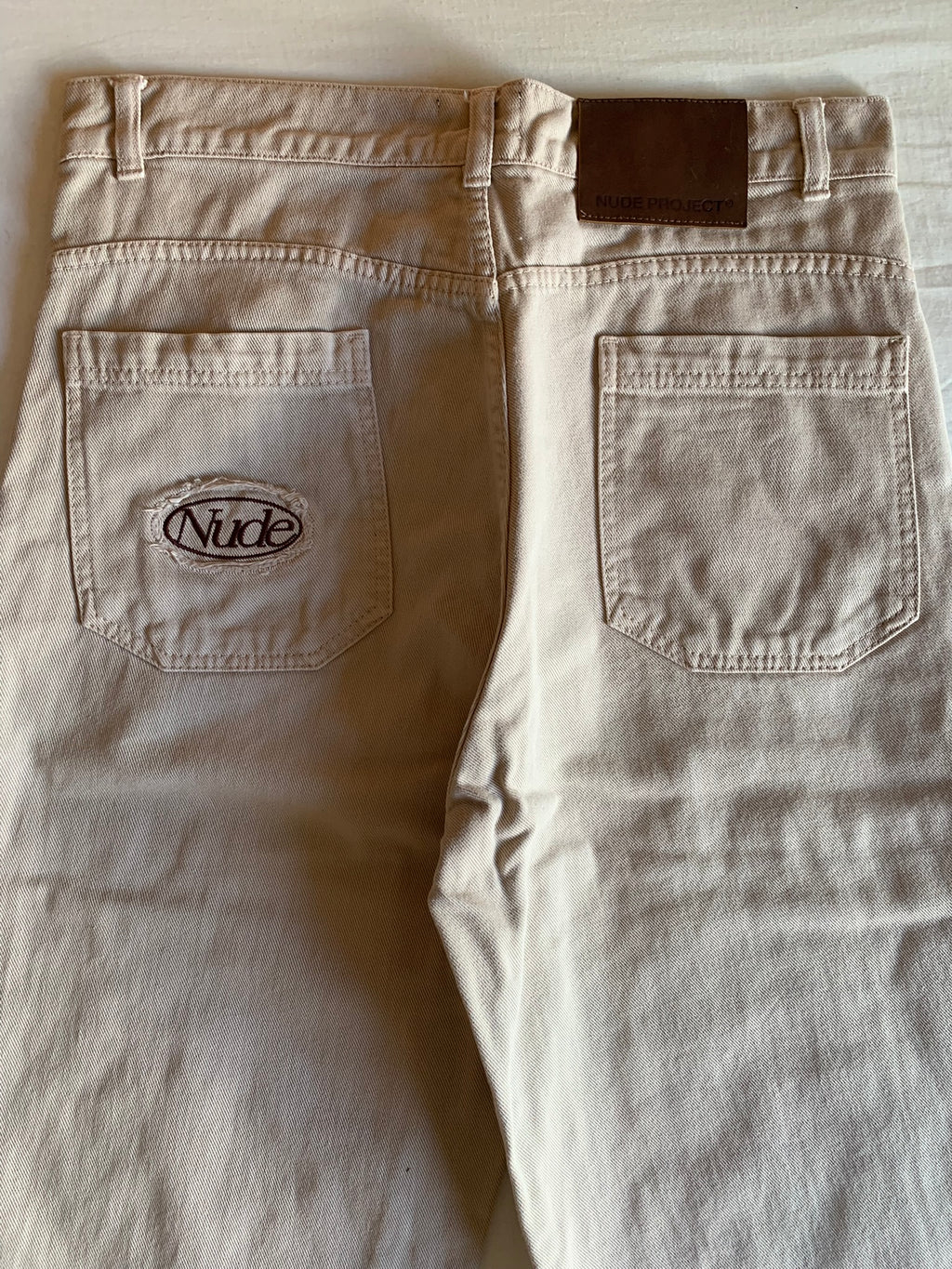 Pantalón Carpenter Nude Project Crudo