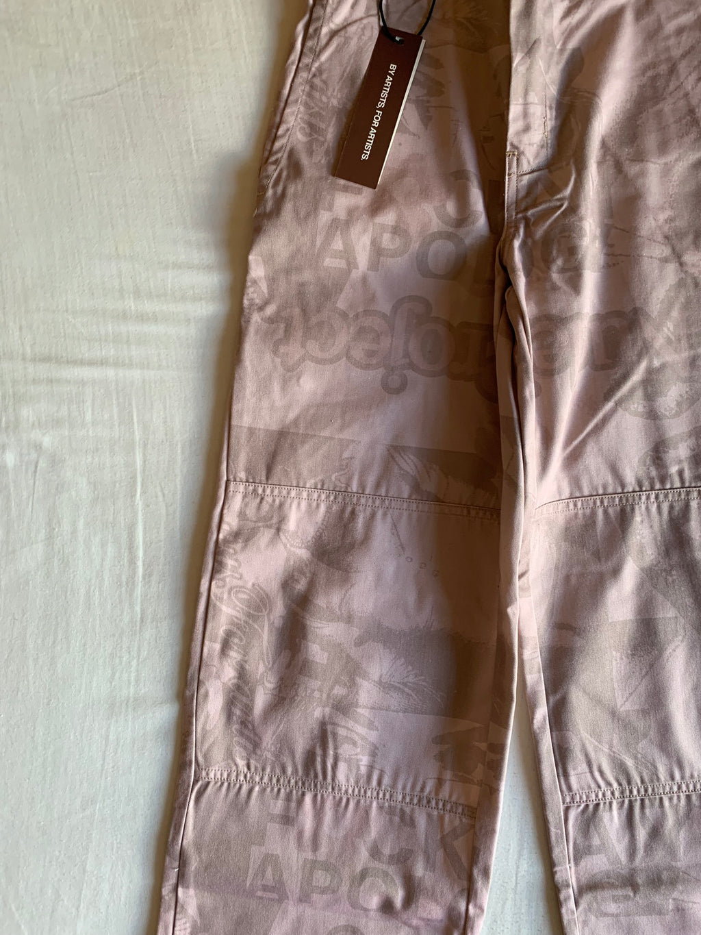 Pantalón Carpenter Nude Project Monograma Rosa