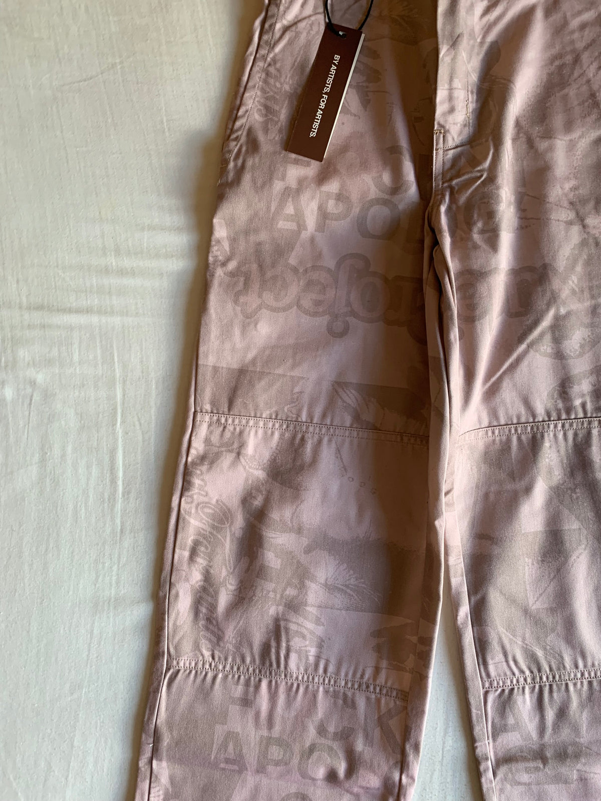 Pantalón Carpenter Nude Project Monograma Rosa