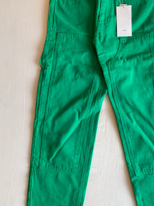 Pantalón Carpenter Bershka Denim Verde 90s