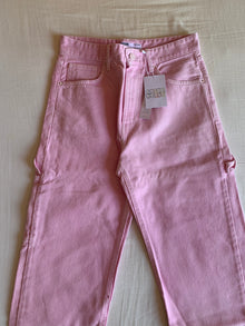 Pantalón Carpenter Bershka 90s Wide Leg Rosa
