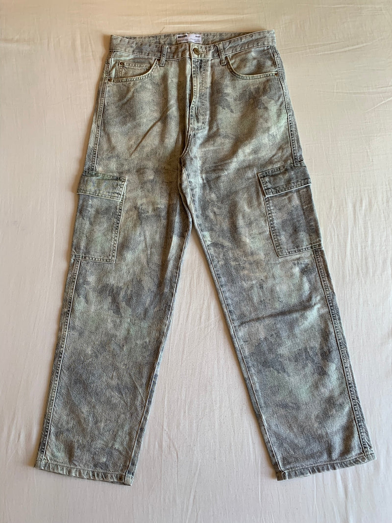 Pantalón Carpenter Denim Baggy "Gris"