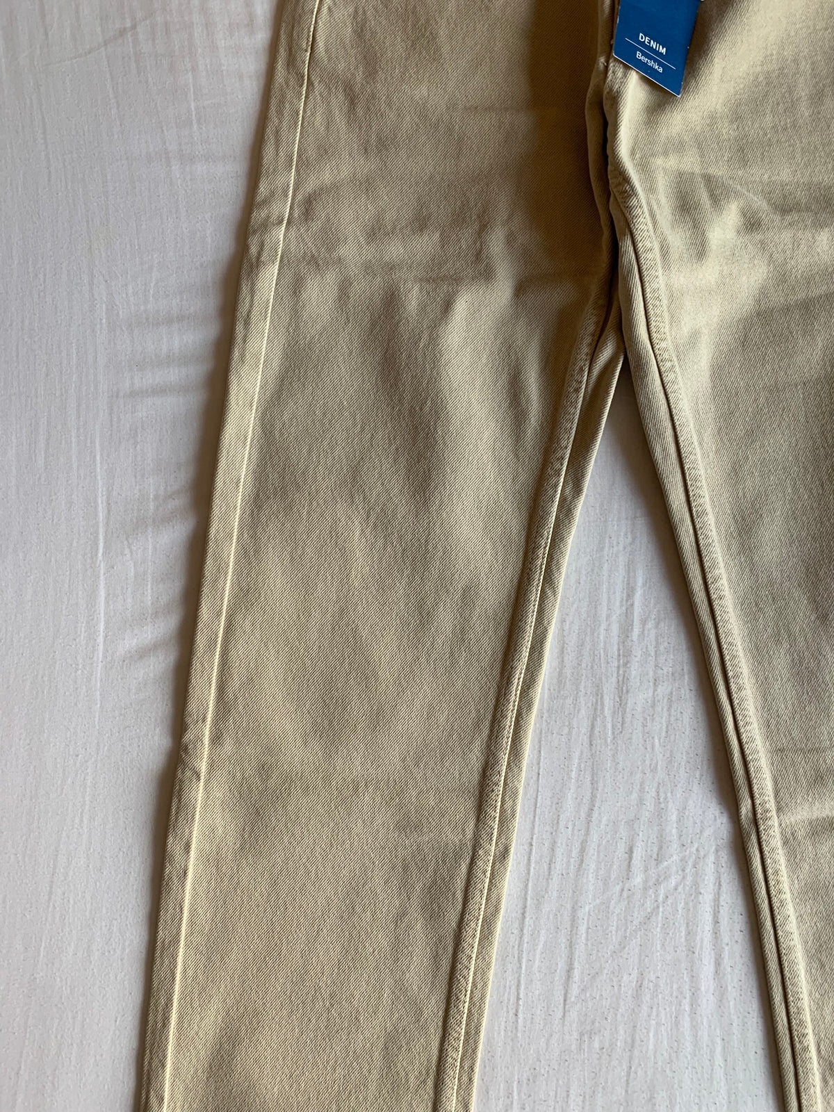Pantalón Carpenter Bershka Denim Caqui 90s
