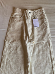 Vaquero Bershka Crudo Pierna Ancha