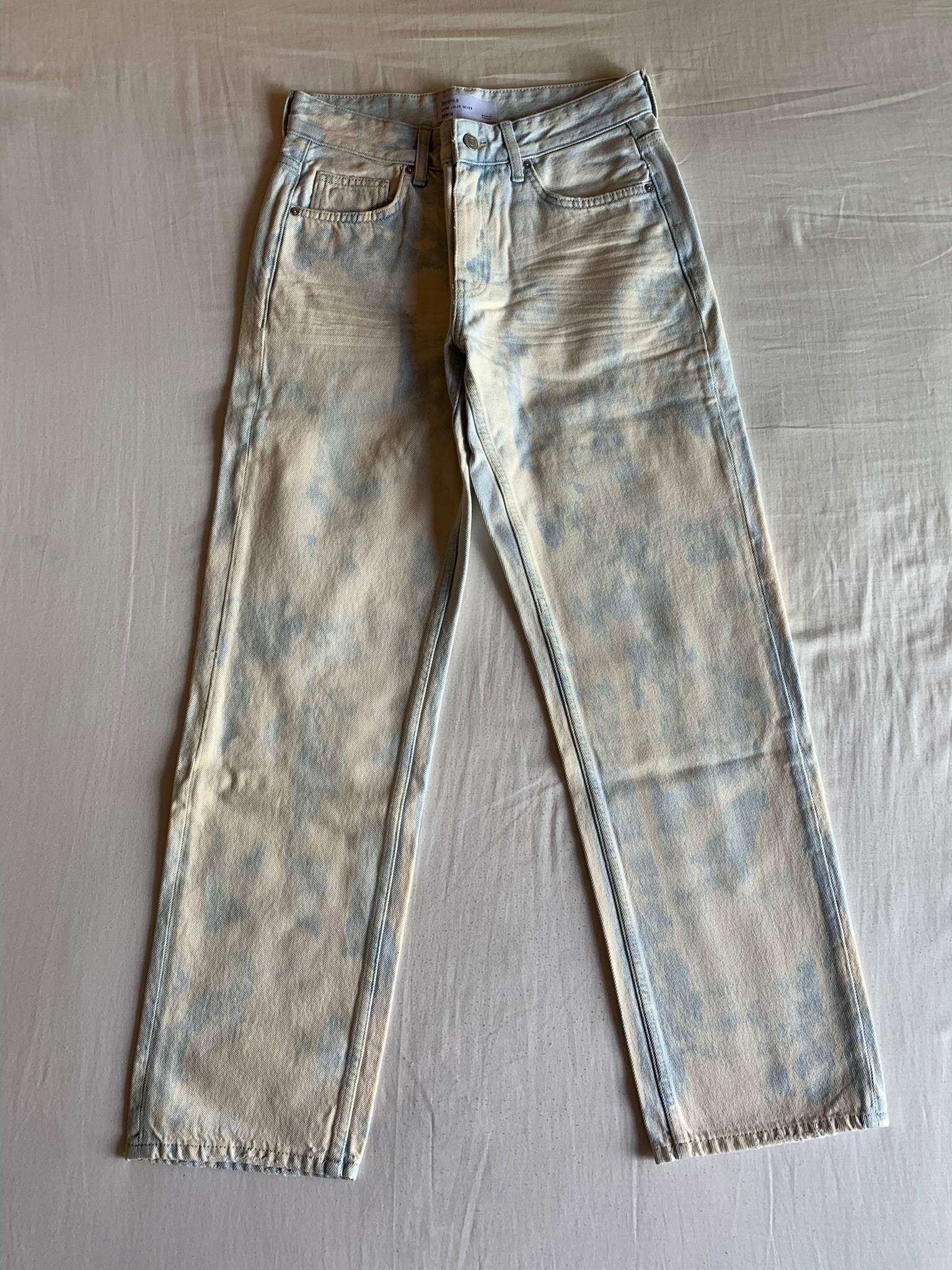 Vaquero Bershka Denim Muy Lavado
