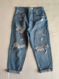 Vaquero Pull&Bear Relaxed Azul Claro