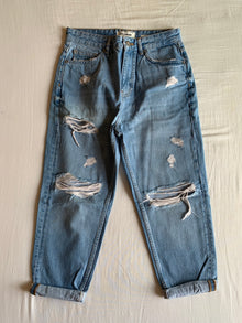 Vaquero Pull&Bear Relaxed Azul Claro