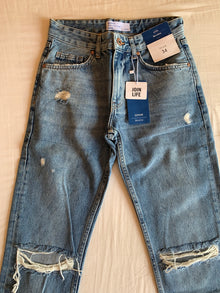Vaquero Bershka The Slim Roto