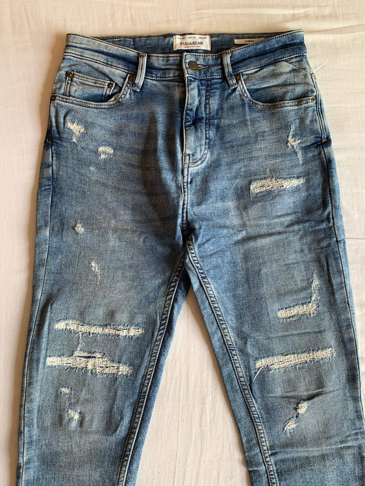 Vaquero Pull&Bear Carrot Fit Roto