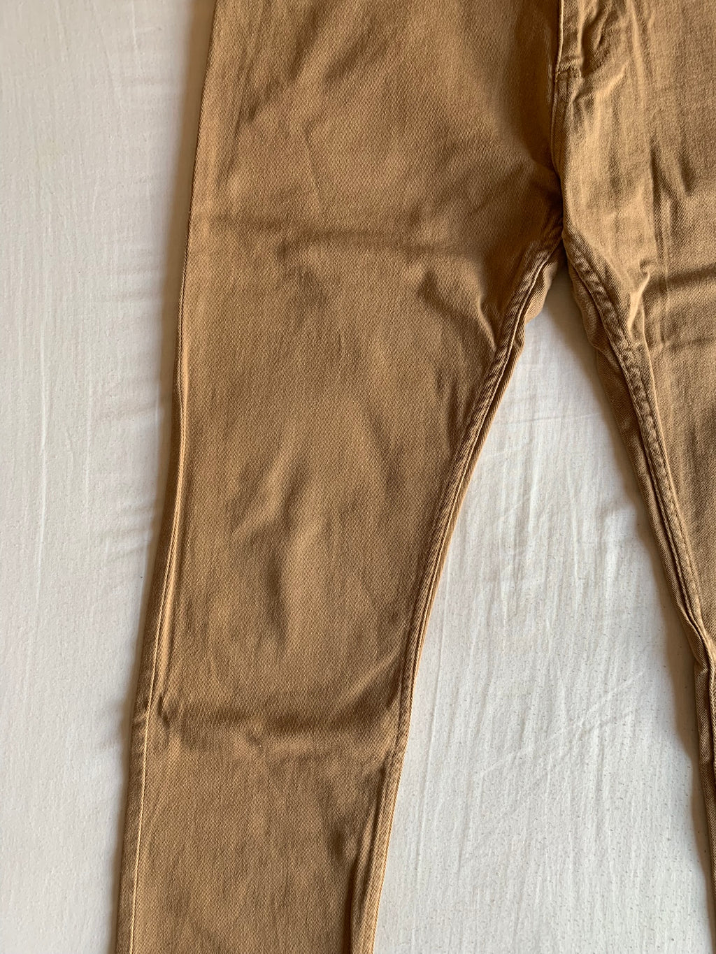 Pantalón Denim Co Stretch Straight Camel