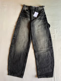 Vaquero Bershka Wide Balloon Gris