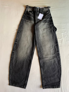 Vaquero Bershka Wide Balloon Gris