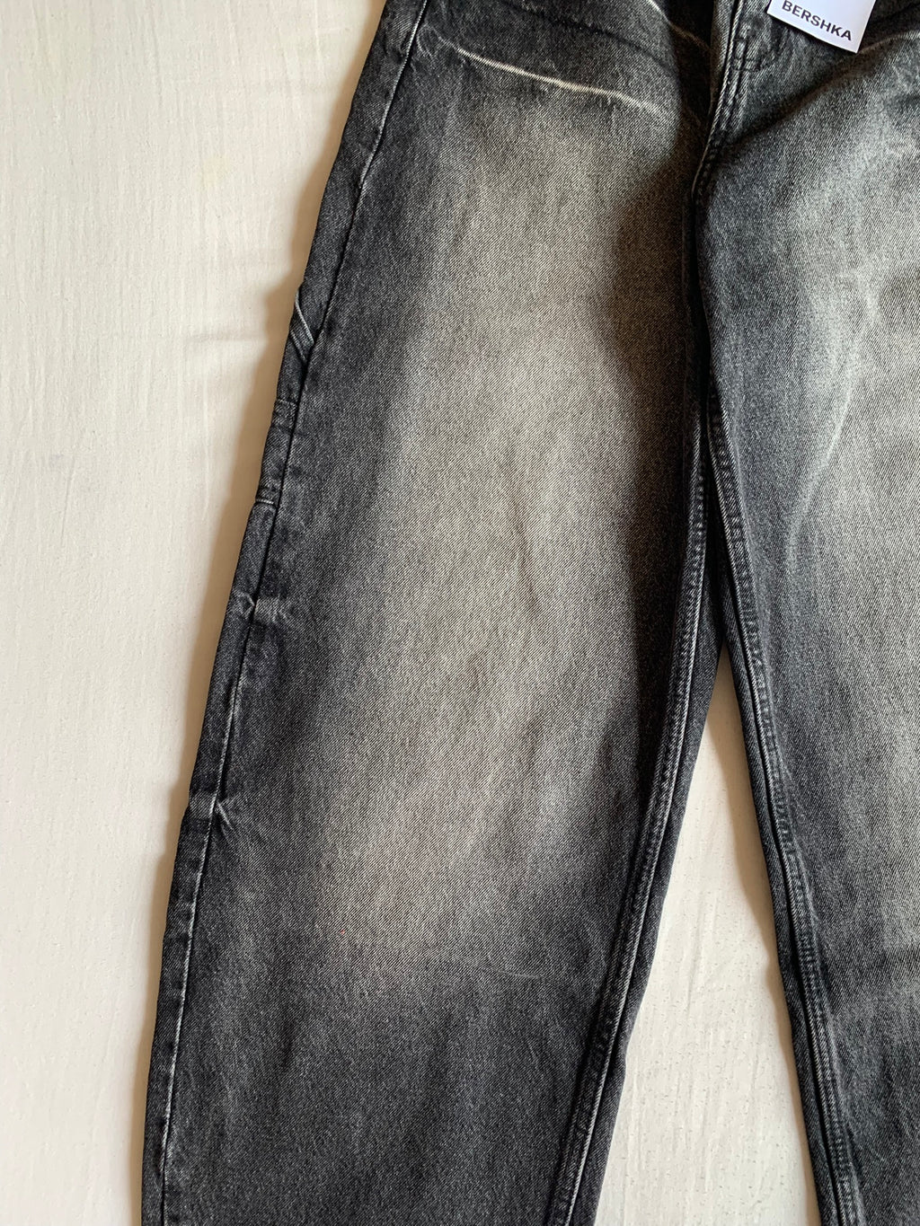 Vaquero Bershka Wide Balloon Gris