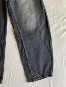 Vaquero Bershka Baggy Gris Lavado