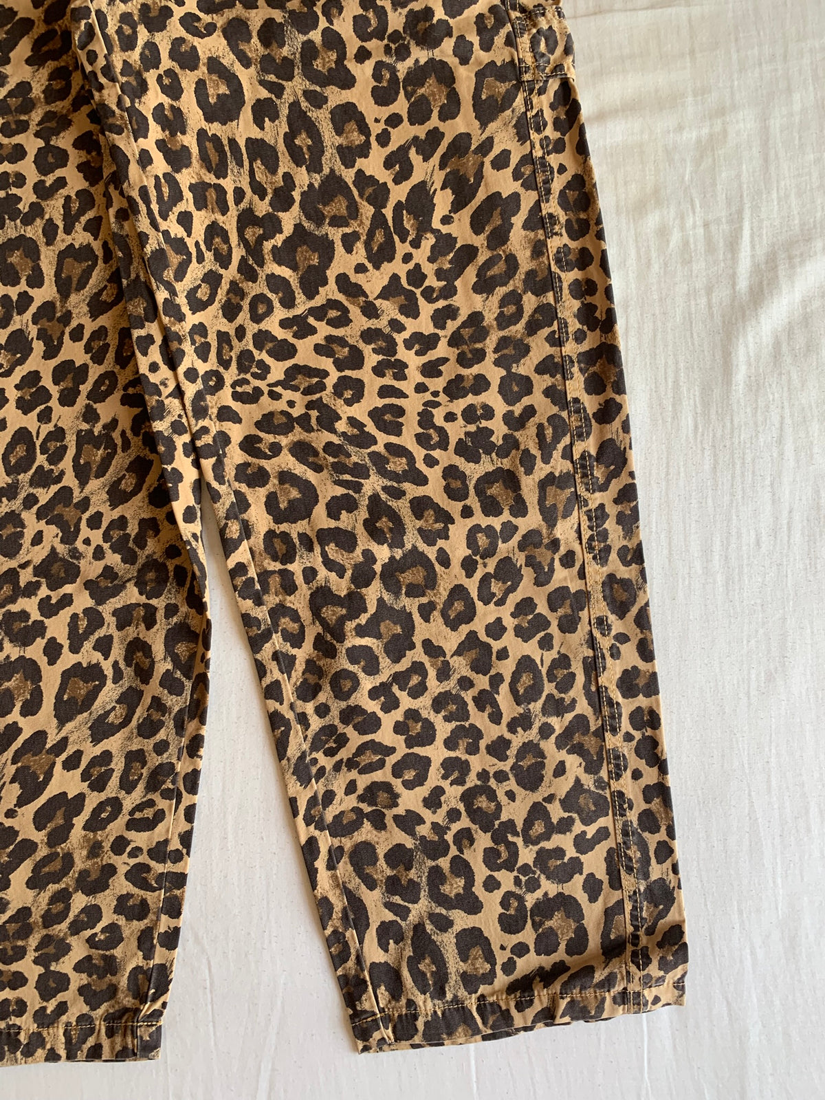 Vaquero Bershka Estampado Leopardo