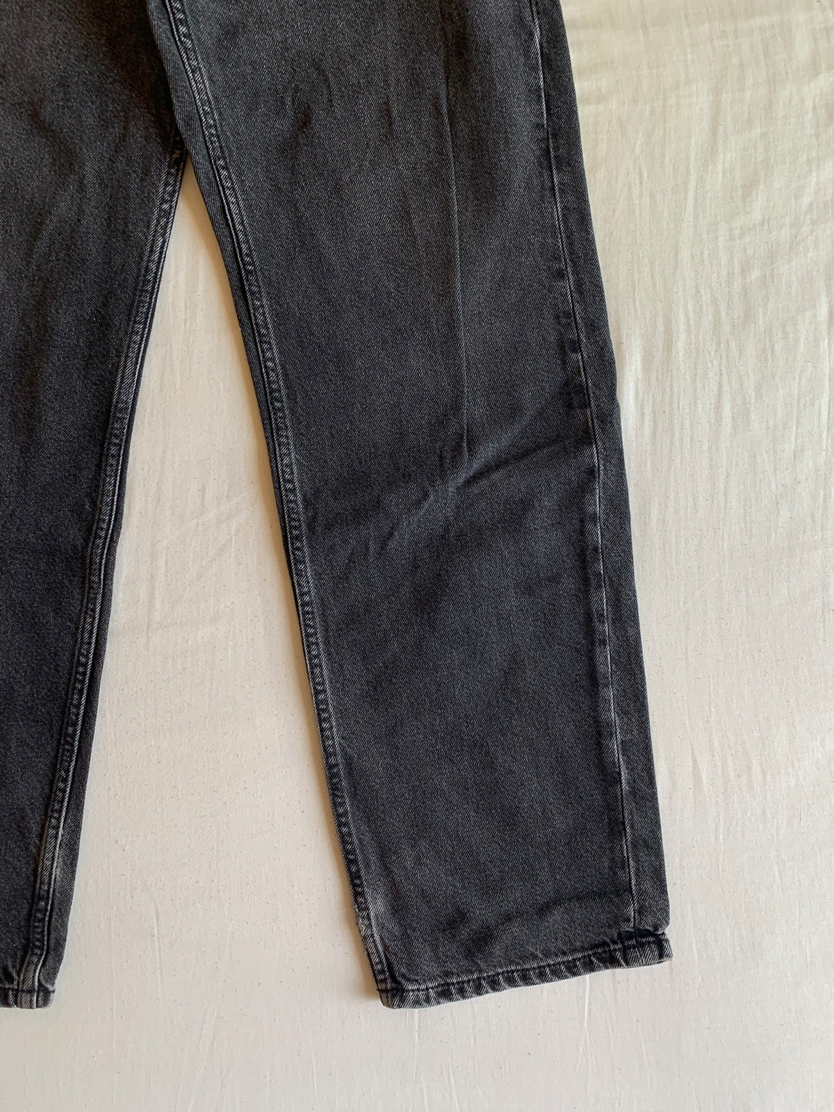 Vaquero Bershka Baggy Gris Oscuro