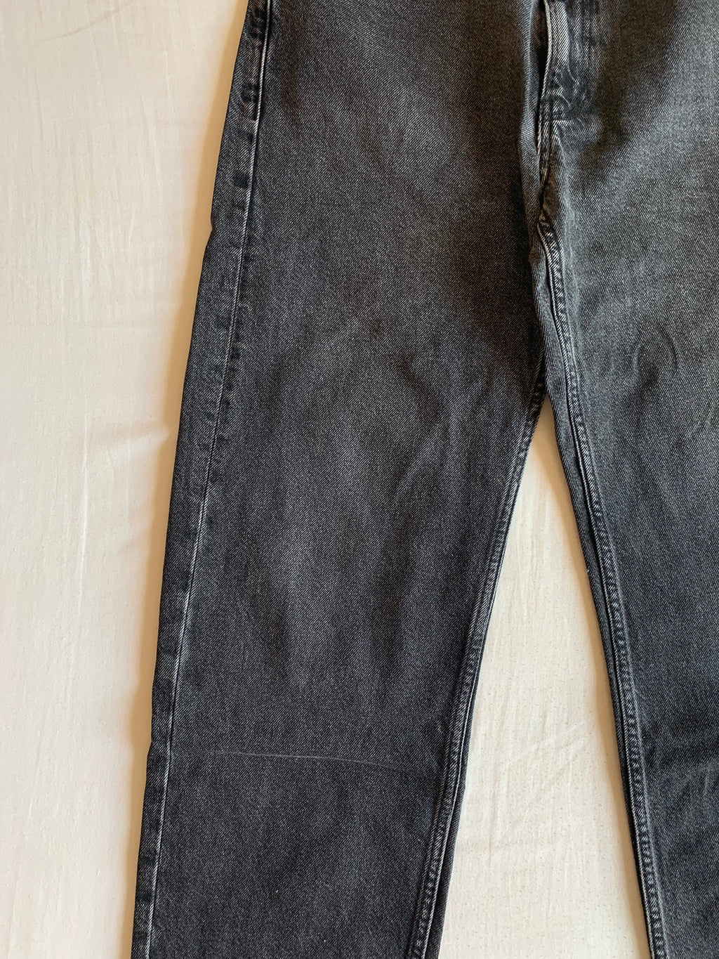 Vaquero Bershka Baggy Gris Oscuro