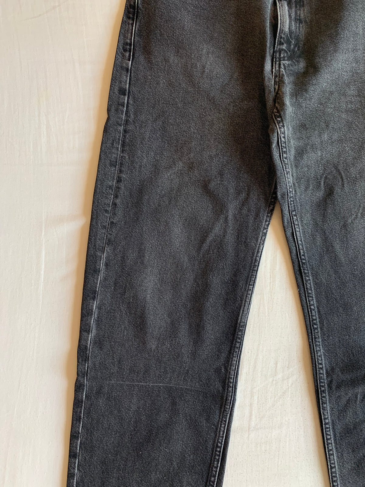 Vaquero Bershka Baggy Gris Oscuro