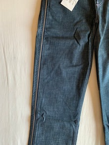 Vaquero Zara Azul Oscuro Cremalleras Tobillo