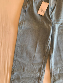 Vaquero Zara Baggy Azul Claro